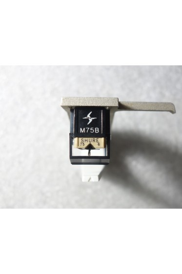Cartridge SHURE M75B + genuine Stylus 75-6 + Headshell Pioneer Vintage