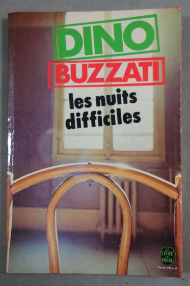 Les nuits difficiles - Nouvelles - Dino Buzzati - Poche, 1978 -