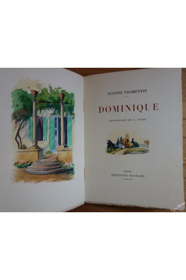 Dominique. Aquarelles originales de Louis SUIRE.