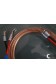 Cables enceintes montés CALIBER 4 mm² 2 x 2,85 m + 4 fiches banane + 4 fourches