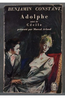 Adolphe suivi de Cécile