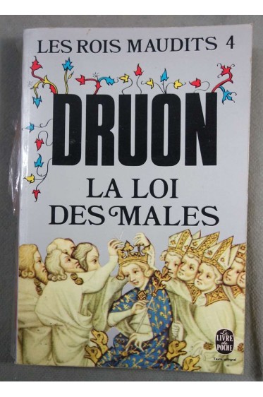 La reine étranglée - Les rois maudits T. 4 - Maurice Druon - Poche, 1972 -