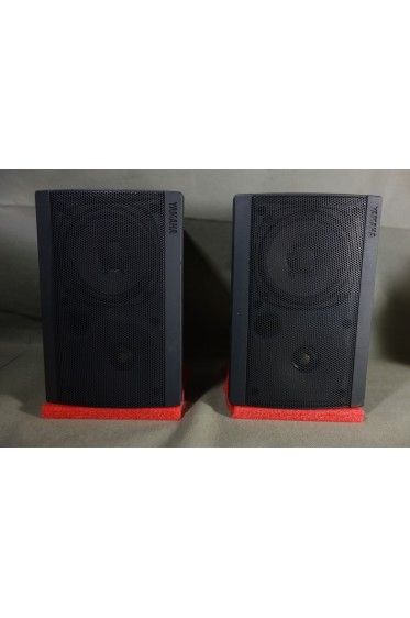 2 Speakers YAMAHA S15 monitoring 2-way 5" enceintes passives + 2 supports muraux