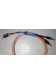 Cables enceintes montés Monster XP Magnetic Flux Tube 2x 1,85m + 8 fiches banane
