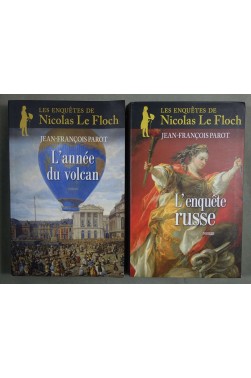 Lot: L'année du volcan + L'enquête russe - Les enquêtes de Nicolas Le Floch - Parot -