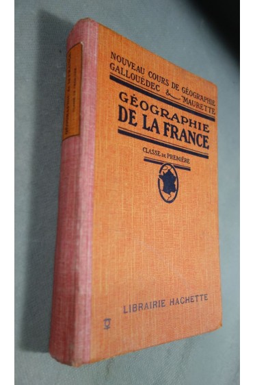 Géographie de la france classe de première [Cartonné]