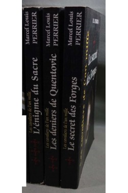 Les cavaliers de l an mille, 4 tomes - M. L. Perrier - Le grand livre du mois -