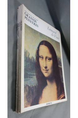 Lot Grands Peintres - Chefs-D'oeuvre De L'art - Hachette - 6 numéros - Vinci, Botticelli, Raphael...