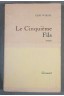 Le Cinquième fils - Elie Wiesel - Ed. Grasset, 1983 -