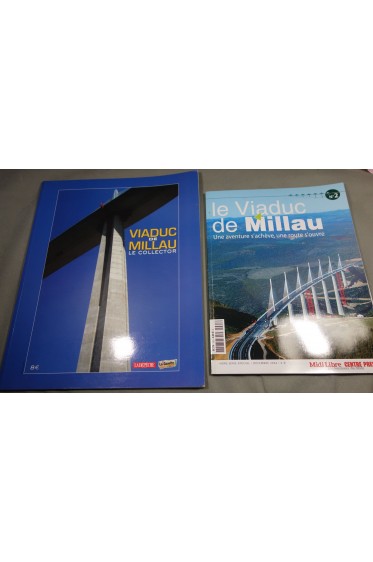 Lot Le Viaduc de Millau - Le collector, La Gazette + Hors série spécial n°2 Midi Libre