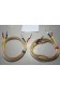 Cables enceintes montés Monster Home Series Dual OFC 2 x 2,35m + 8 fiches banane
