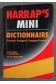 Mini dictionnaire Harrap's Français/Espagnol, Espagnol/Français -