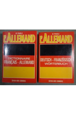 Lot minis dictionnaires Je parle l'Allemand: Français/Allemand + Deutsch/Französisch -