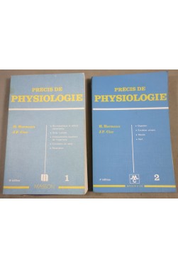 Précis de Physiologie tomes 1 et 2 - H. Hermann et J.F. Cier - Masson 1976 1974