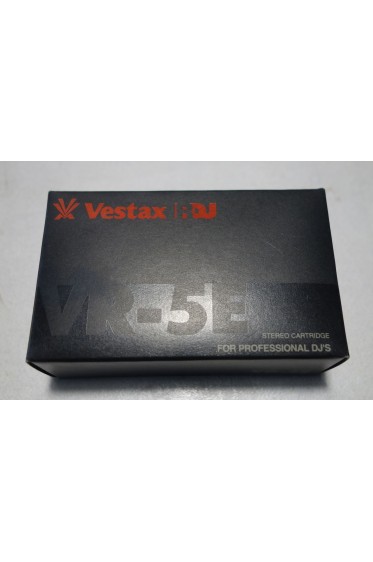 Cellule VESTAX Professional Dj Cartridge VR-5E + box + vis + Stylus à remplacer!