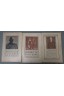 Lot x3 Journal de la Guerre - mois de Juillet Août Novembre 1916 - Photos + Cartes