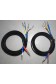 BI-CABLAGE REAL Cables enceintes montés 4 x 2,10m OFC 2,5/1,5mm² + 12 bananes