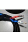 BI-CABLAGE REAL Cables enceintes montés 4 x 2,10m OFC 2,5/1,5mm² + 12 bananes