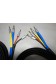 BI-CABLAGE REAL Cables enceintes montés 4 x 2,10m OFC 2,5/1,5mm² + 12 bananes