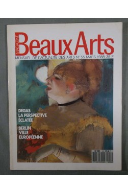 Beaux Arts Magazine N° 55 du 01/03/1988 - Degas, La perspective éclatée...