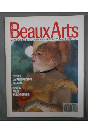 Beaux Arts Magazine N° 55 du 01/03/1988 - Degas, La perspective éclatée...