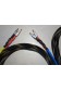 BI-CABLAGE NORSTONE Cables enceintes montés 4 x 2,50m OFC 2,5/1,5mm² + 12 bananes