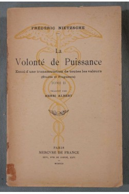 La volonté de puissance, tome 2