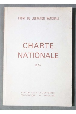 Front de Libération Nationale, charte nationale 1976 -