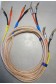 Cables enceintes montés REAL CABLE Bi-Metal Cuivre/Argent 2 x 2,3 m TDC 2,5mm²
