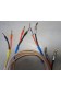 Cables enceintes montés REAL CABLE Bi-Metal Cuivre/Argent 2 x 2,3 m TDC 2,5mm²