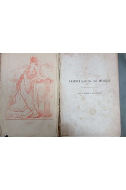 Les courtisanes du monde - Tomes I, II et IV - Arsène Houssaye - 1870 -