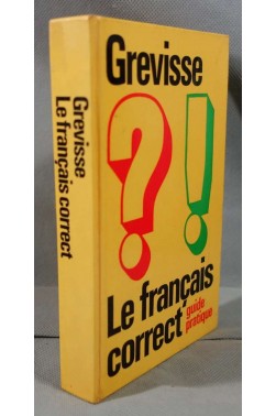 Le français correct