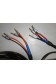 BI-CABLAGE Cables enceintes montés QED Qudos OFC + REAL CABLE Cu/Ag - 4x 3,15m + 12 bananes