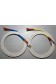 Cables enceintes montés SP-960XP +5mm² OFC 2x2m + 4 bananes rhodium + 4 fourches