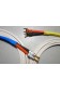 Cables enceintes montés SP-960XP +5mm² OFC 2x2m + 4 bananes rhodium + 4 fourches