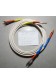 Cables enceintes montés SP-960XP +5mm² OFC 2x2m + 4 bananes rhodium + 4 fourches