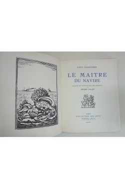 Le Maître du navire. Illustré de bois originaux de Pierre Falké. G. Crès, 1925